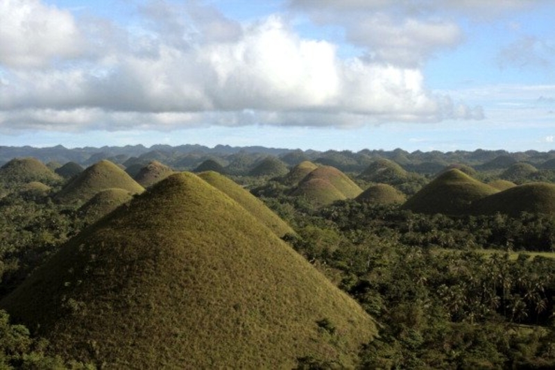 Chocolate Hills in Bohol Island, Philippines | Getty Images