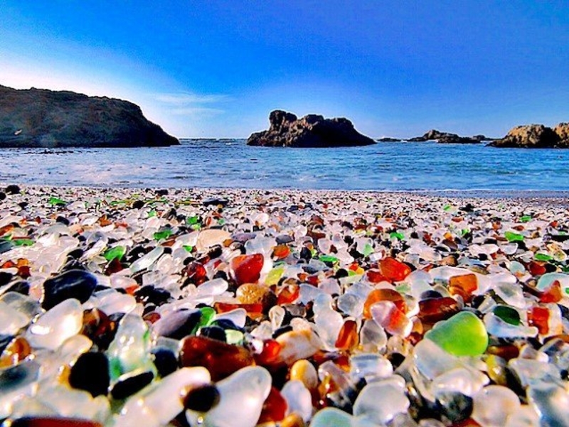 Glass Beach, California, USA | 