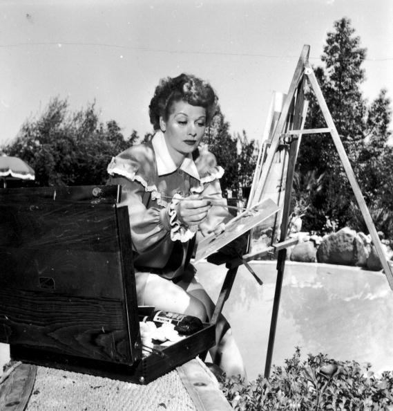 Lucy Loved Gardening and Painting | Getty Images