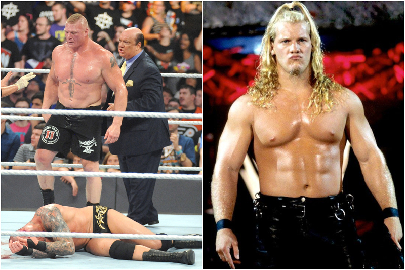 Brock Lesnar vs. Chris Jericho | Alamy Stock Photo/essentiallysports