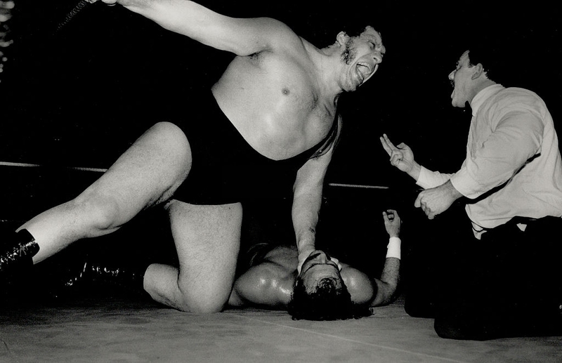 Andre the Giant vs. Akira Maeda | Getty images Photo by Jeff Goode