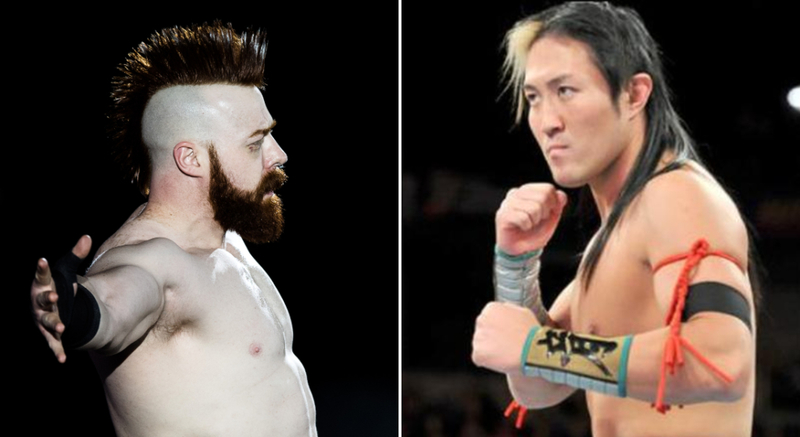 Sheamus vs. Yoshi Tatsu | Getty images Photo by Lukas Schulze/officialsite.weebly