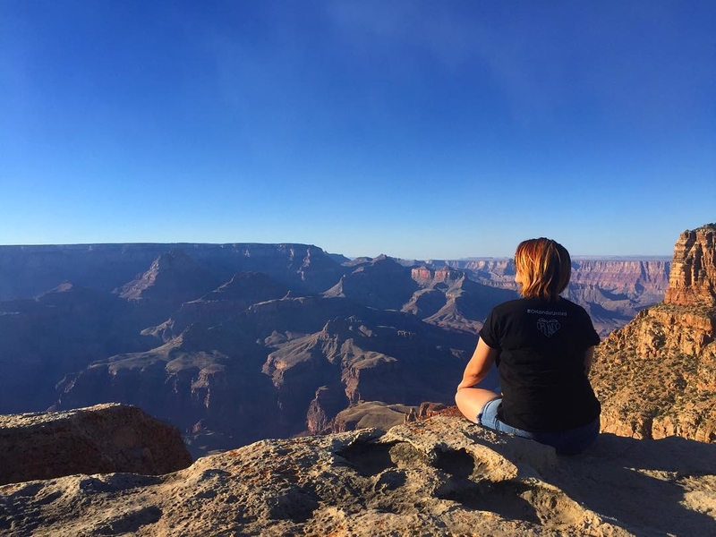 Calamity at the Grand Canyon | Instagram/@colleenburns