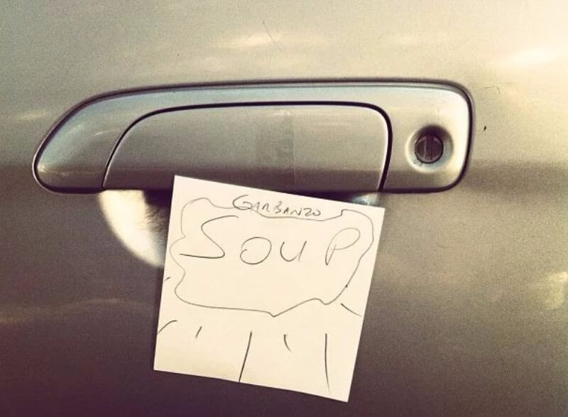 A Soup Reminder | Instagram/@natesilva