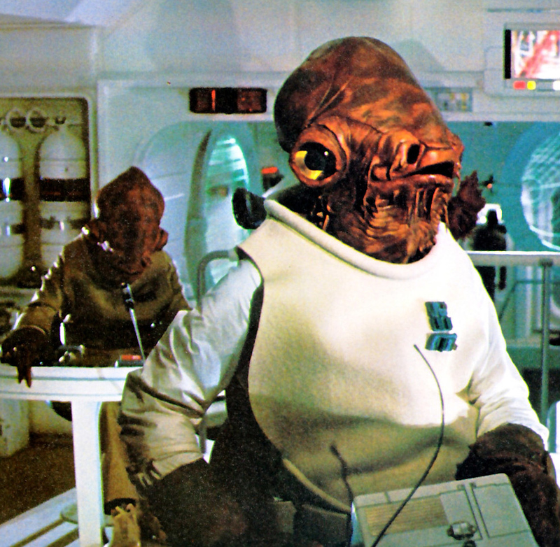 The 'Return of the Jedi' Crew Didn't Like Admiral Ackbar's Look | MovieStillsDB Photo by GLOWWORM/Twentieth Century Fox