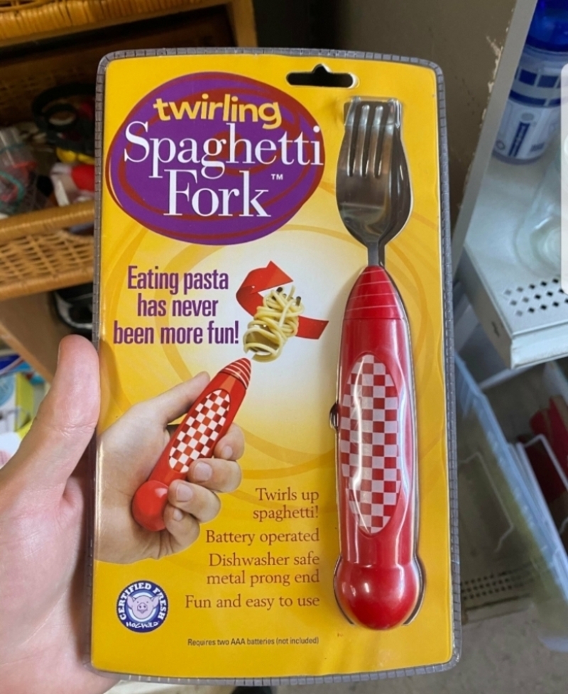 Spaghetti Fork by Hog Wild ($9) | Reddit.com/SwagAntiswag