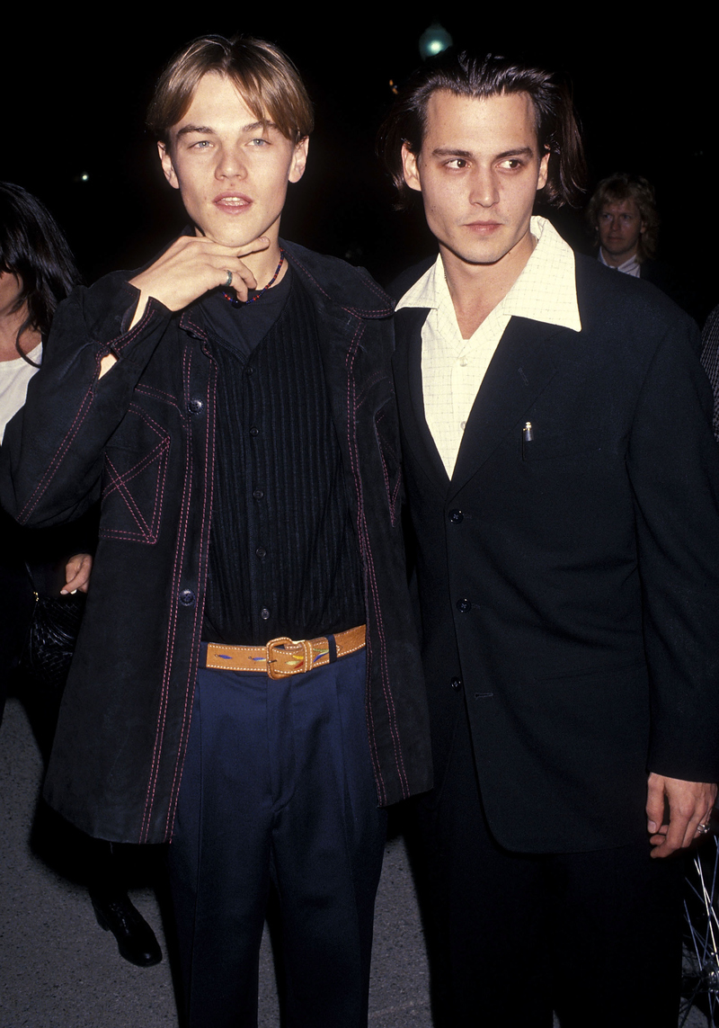 Heartthrobs in Hollywood - DiCaprio, Depp, and Pitt | Getty Images Photo by Ron Galella, Ltd.