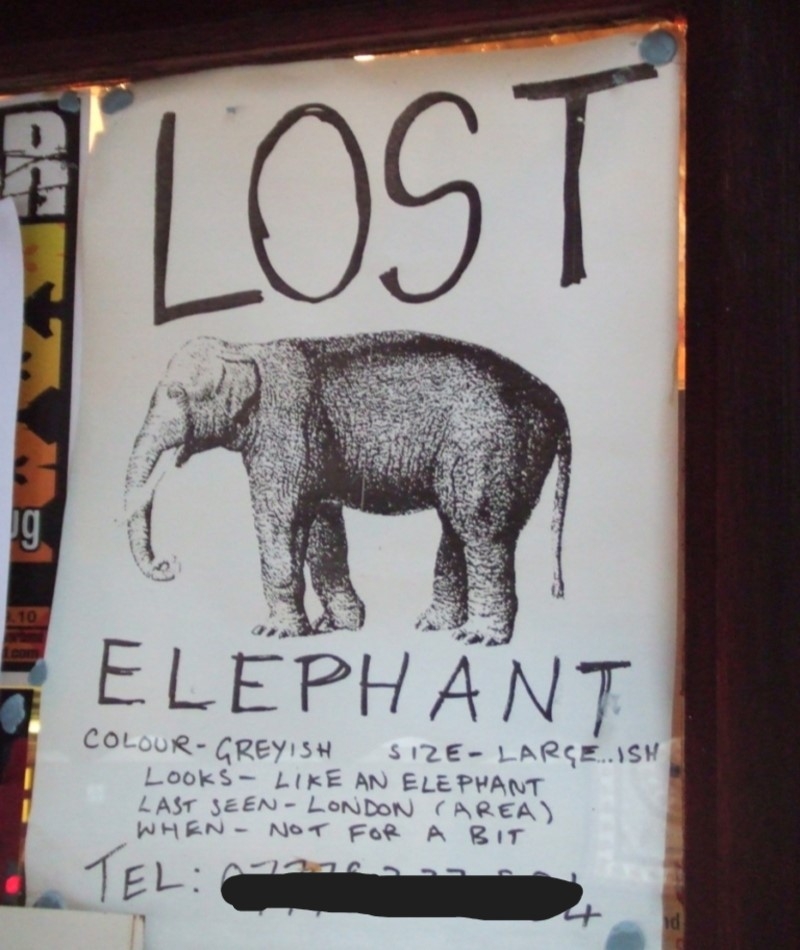 Even More Funny Lost and Found Signs That Are Worth Stopping For | Flickr Photo by James Vreeland