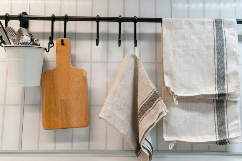 Dish Towel Rack | Shutterstock