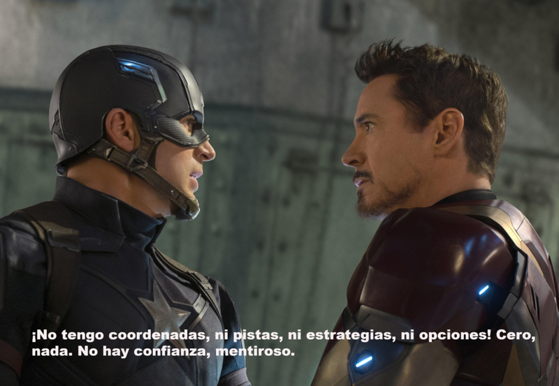 Iron Man le dice al Capitán América cómo se siente realmente | Alamy Stock Photo