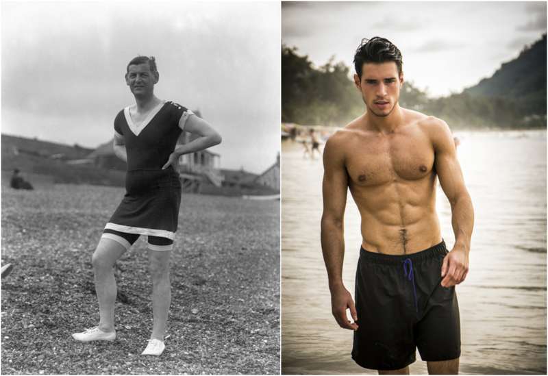 Men's Bathing Suits | Alamy Stock Photo by Smith Archive & ArtOfPhotos/Shutterstock