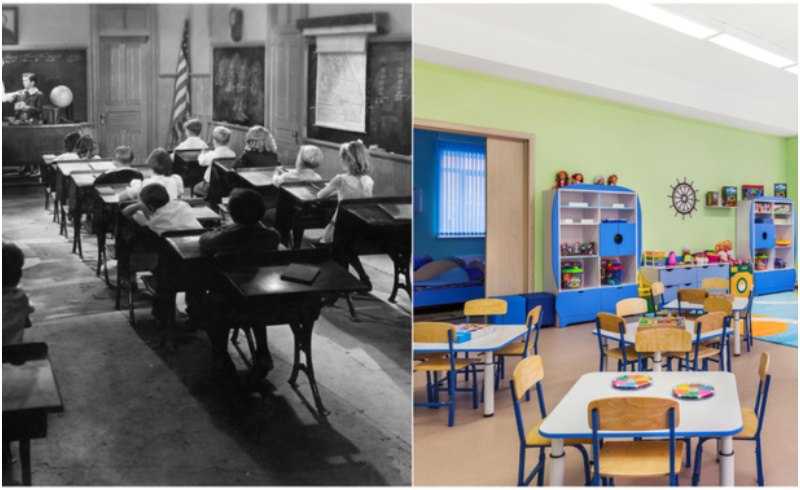 Classrooms | Everett Collection/Shutterstock & Alamy Stock Photo by Oleg Beloborodov