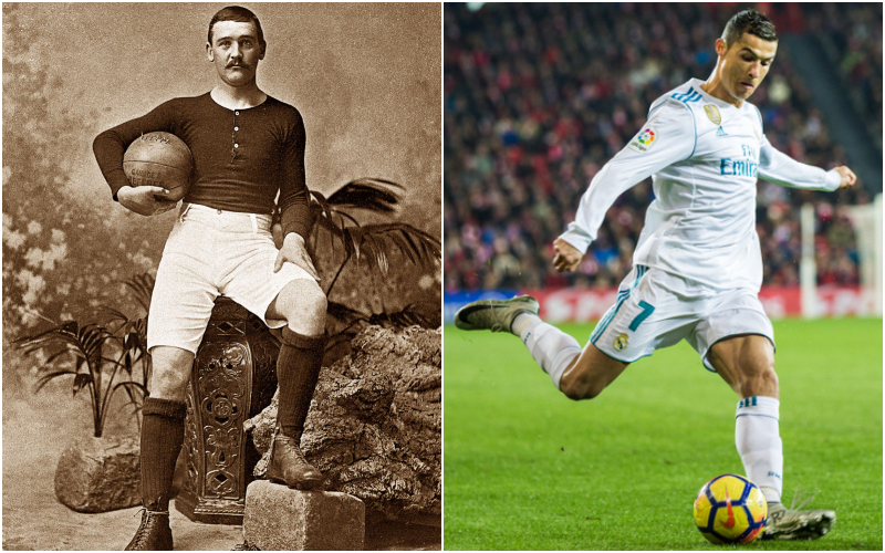 Soccer Players | Alamy Stock Photo by The Keasbury-Gordon Photograph Archive & imagestockdesign/Shutterstock