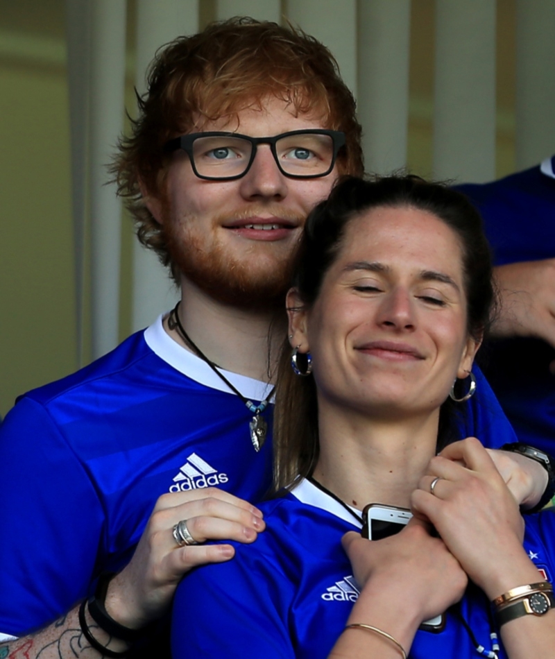 Ed Sheeran and Cherry Seaborn | Getty Images Photo by Stephen Pond