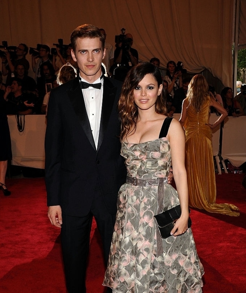 Adorable Rachel Bilson and Hayden Christensen | Getty Images Photo by Larry Busacca
