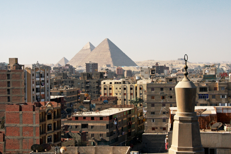Reality: The Pyramids of Giza, Egypt | Shutterstock