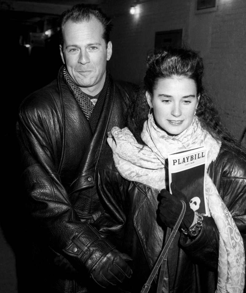 Demi Moore and Bruce Willis Spotted at a Broadway Play | Getty Images Photo by Tom Wargacki/WireImage