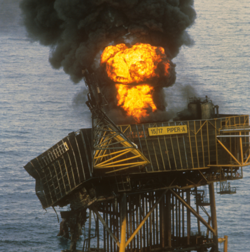 Piper Alpha Oil Rig | Getty Images Photo by PA Images
