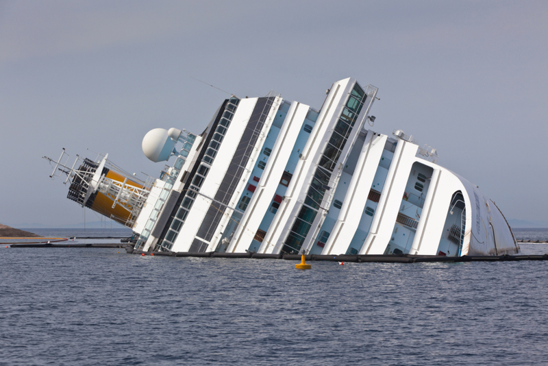 Cruise Ship Wrecked | Getty Images Photo By dvoevnore