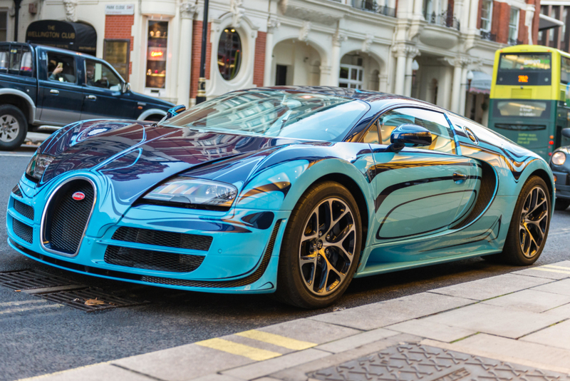 It’s a Bad Day to Be a Veyron | Alamy Stock Photo