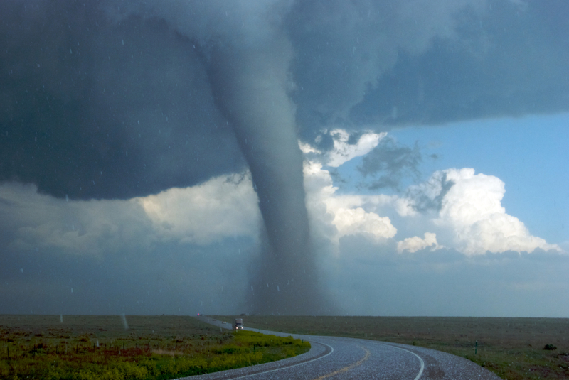 If There's a Funnel Cloud in the Sky, Get Inside Quick! | Shutterstock