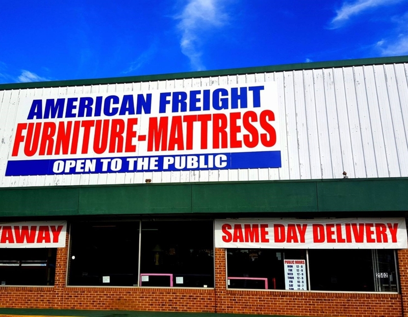 Furniture Factory Outlet | Facebook/@AmericanFreightFurniture