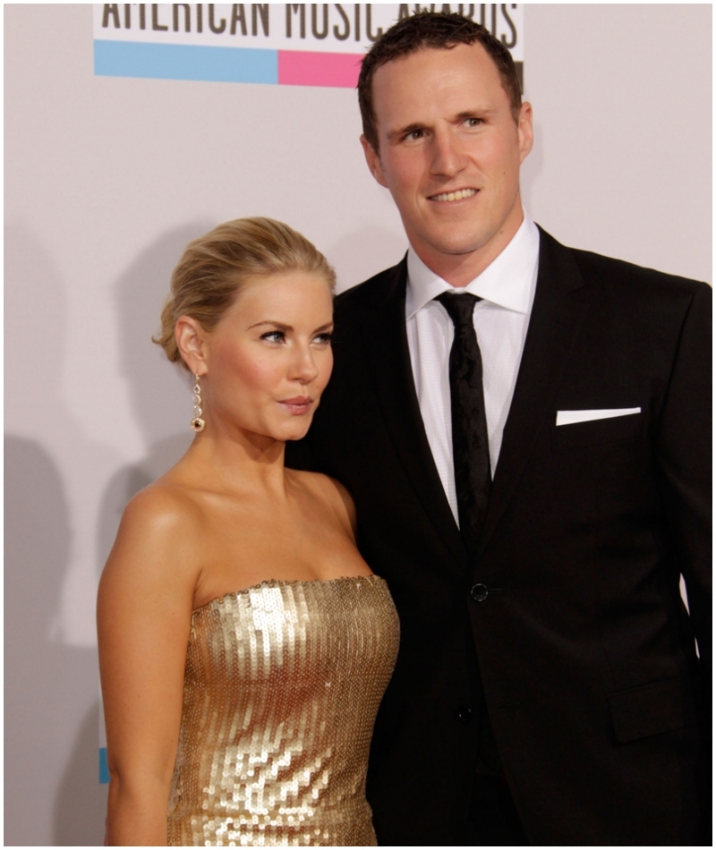 Dion Phaneuf and Elisha Cuthbert | Getty Images Photo by Jeff Vespa/WireImage