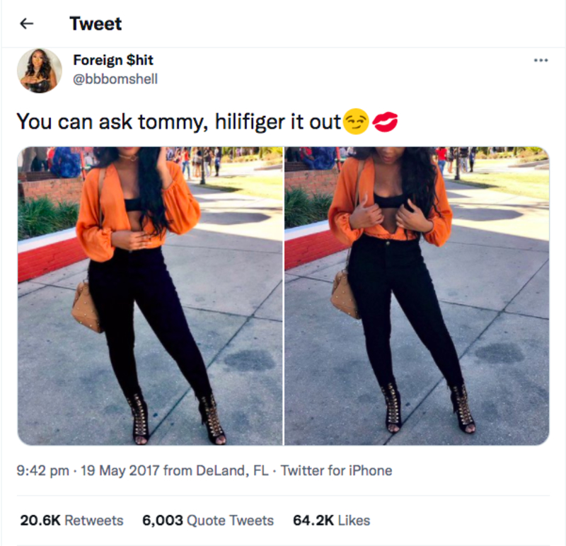 Tommy Who? | Twitter.com/bbbomshell