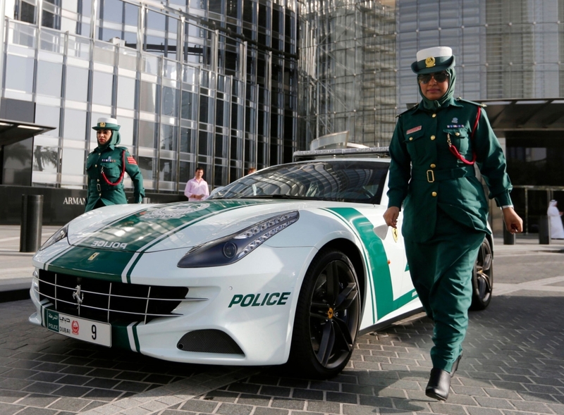 Luxury Cop Cars | Alamy Stock Photo