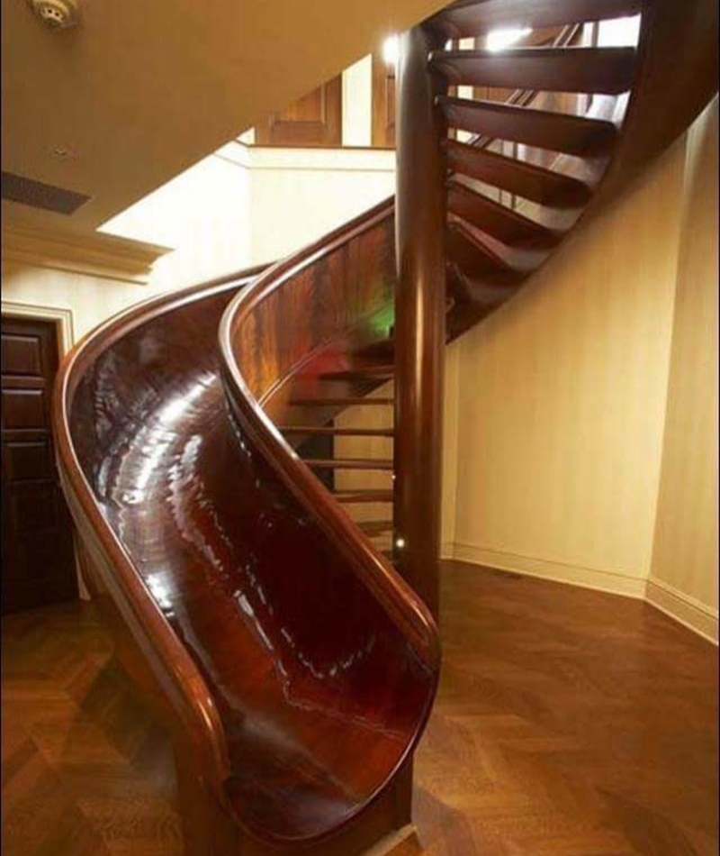 Stairs You Can Slide Down | Reddit.com/missC08