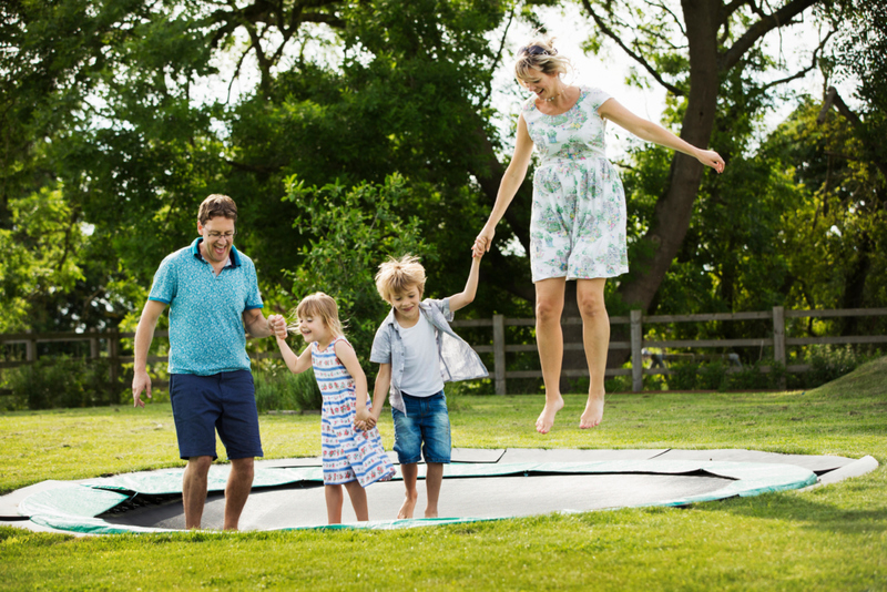 Infinity Trampoline | Alamy Stock Photo by Mint Images Limited
