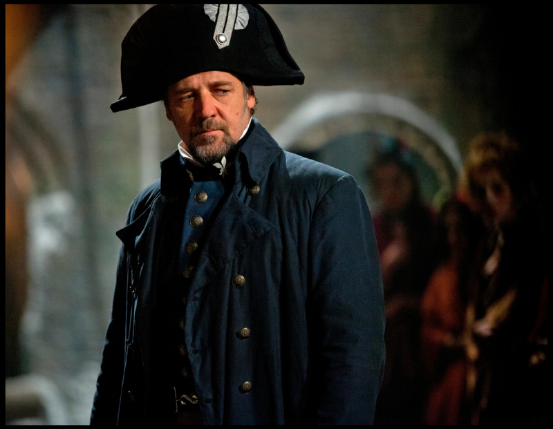 Russell Crowe in Les Misérables | Alamy Stock Photo by TCD/Prod.DB