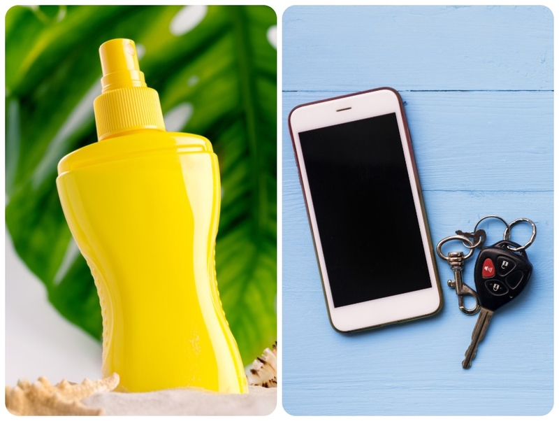 Truco con botella de protector solar para la playa | Shutterstock