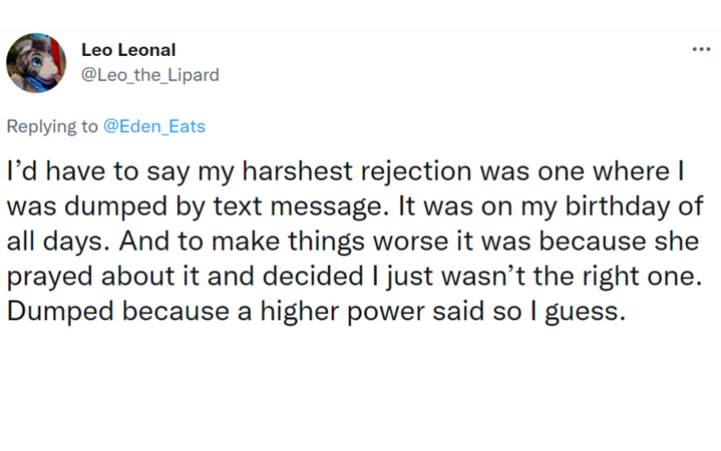 A Not-So-Happy Birthday Text | Twitter/@Leo_the_Lipard