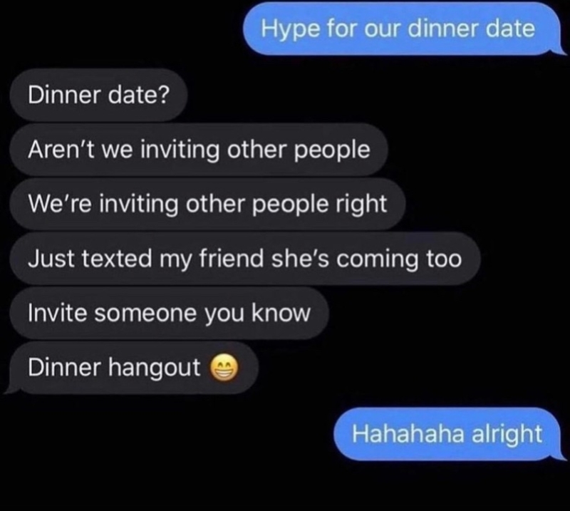 Dinner Date? | Reddit.com/Anonymous