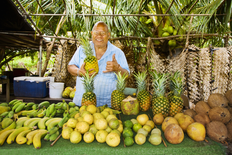 ¡Fruta fresca y gratis para todos! | Getty Images/Ed Freeman