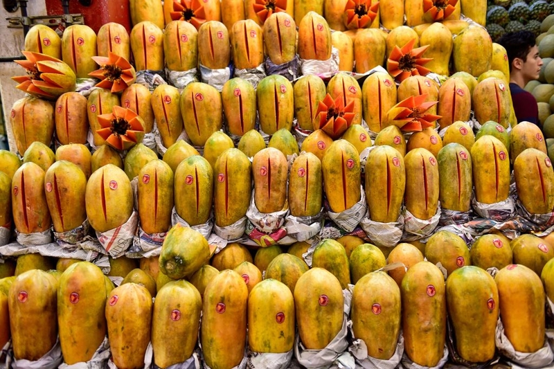 ¿Qué tiene que ver la papaya con esto? | Getty Images Photo By PEDRO PARDO