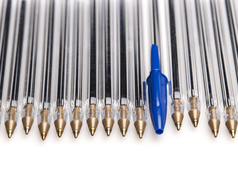 Hole in Cap of Ballpoint Pens | Shutterstock