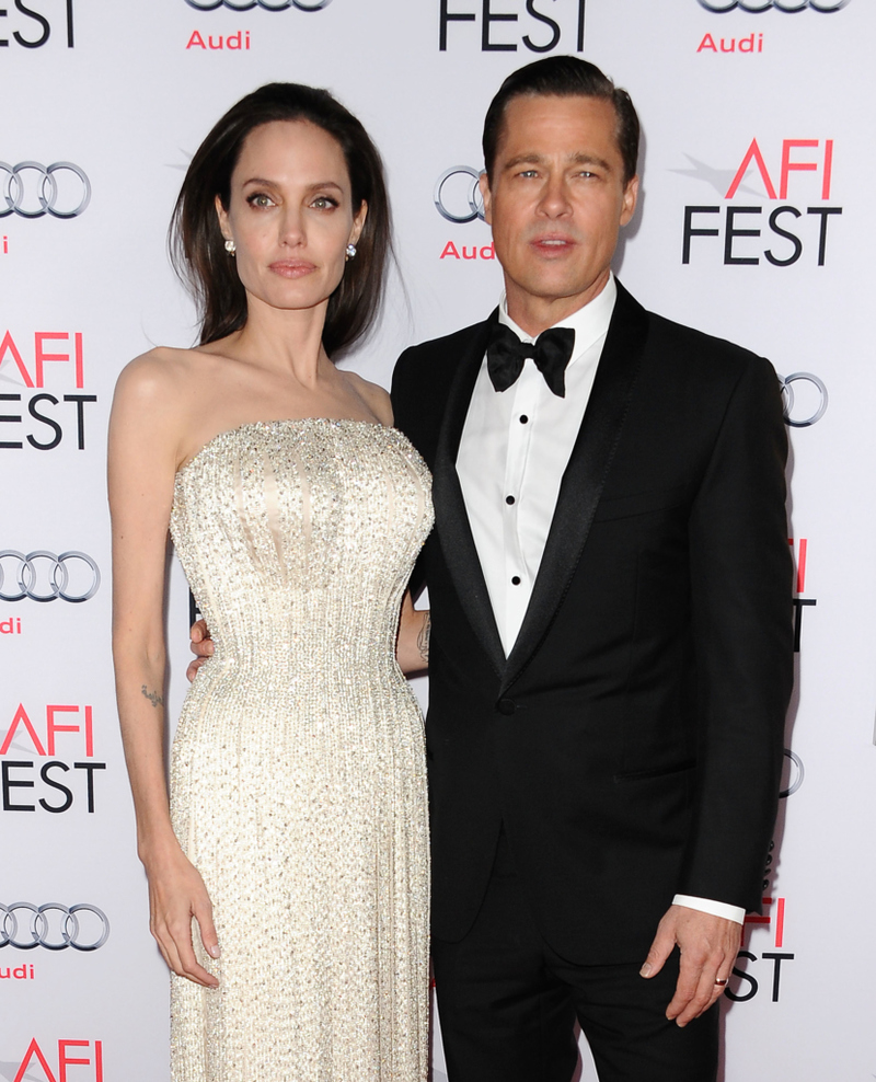 Angelina Jolie and Brad Pitt | Getty Images Photo by Jason LaVeris/FilmMagic
