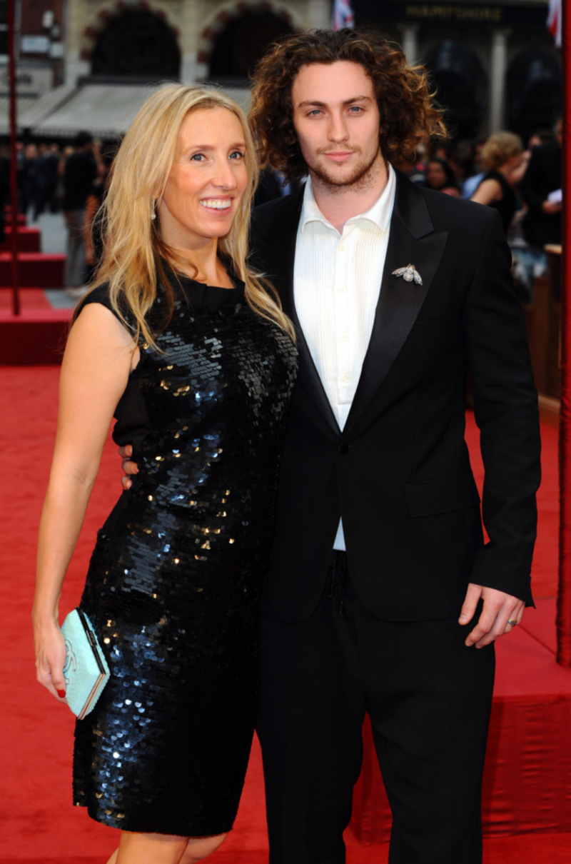 Aaron and Sam Taylor-Johnson | Getty Images Photo by Anthony Harvey