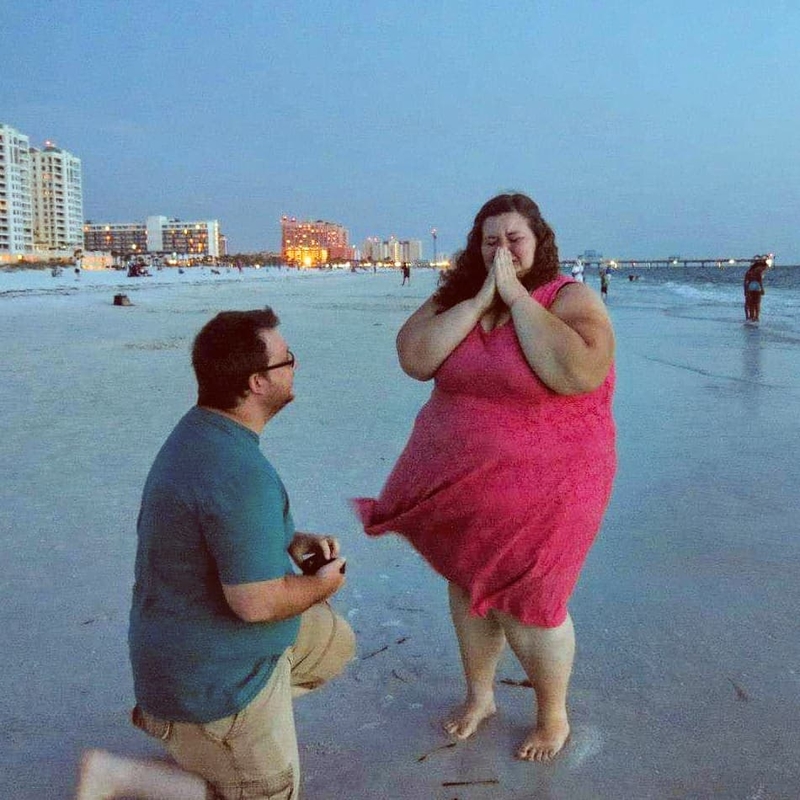 The Proposal | Instagram/@fatgirlfedup