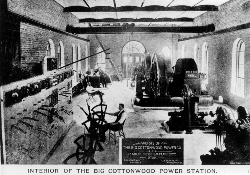Kraftwerk Big Cottonwood in Utah | Alamy Stock Photo by Smith Collection/Gado Images