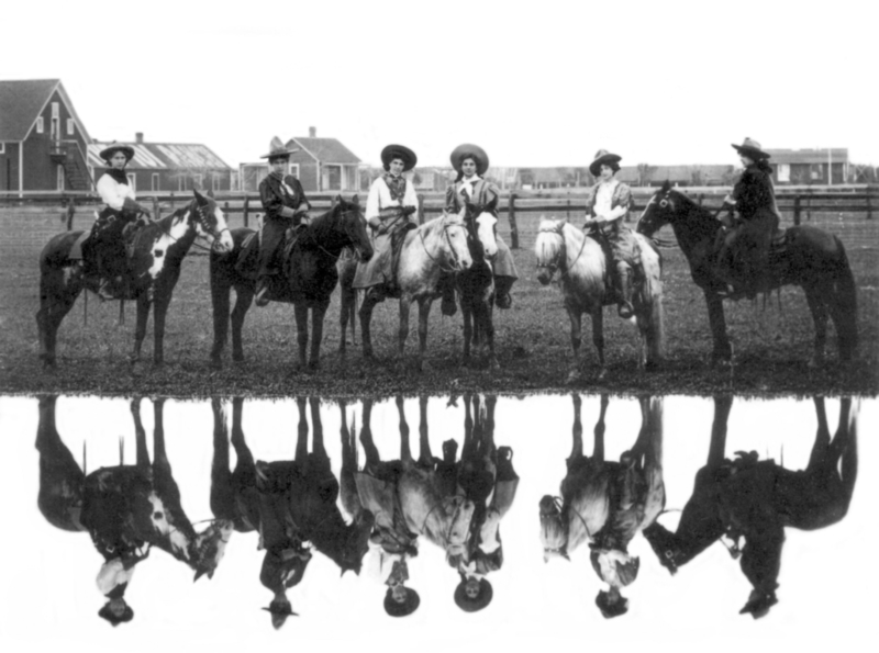 Die Rodeo-Königinnen | Alamy Stock Photo by Science History Images