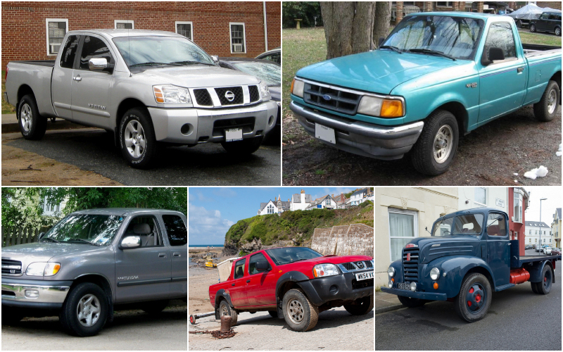 Stay Away From These Horrible Pickup Trucks | Alamy Stock Photo by Car Collection & Alvey & Towers Picture Library & Bodswort