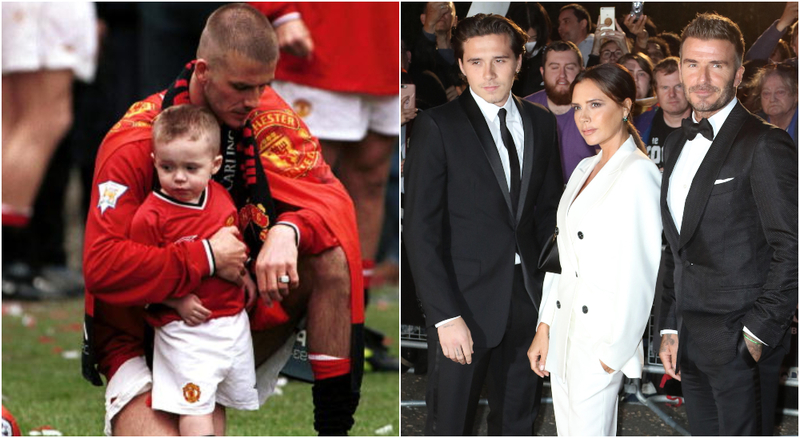 Brooklyn Beckham | Getty Images Photo by Stu Forster/ALLSPORT & Alamy Stock Photo