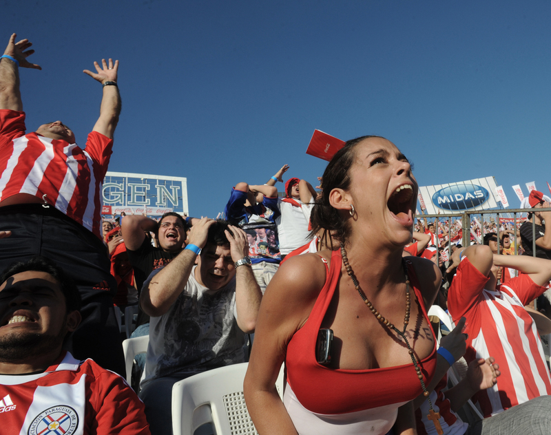 Die WM-Stimmung präsentieren | Getty Images Photo by NORBERTO DUARTE