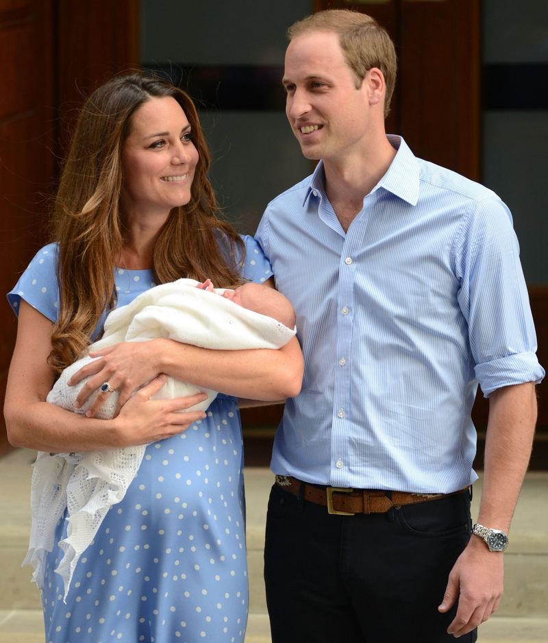 Prince George Is Born | Alamy Stock Photo by Doug Peters 