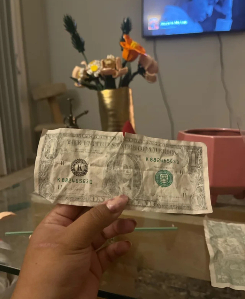 What if You Washed a Dollar Bill Over and Over Again? | Reddit.com/Thatonesmallgirl