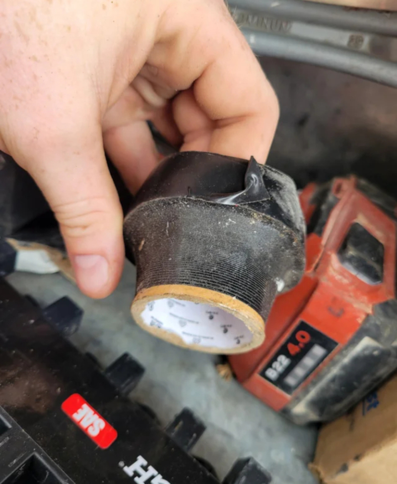 What if Electrical Tape Was Left in a Tool Box for Five Years? | Reddit.com/AussieKeto