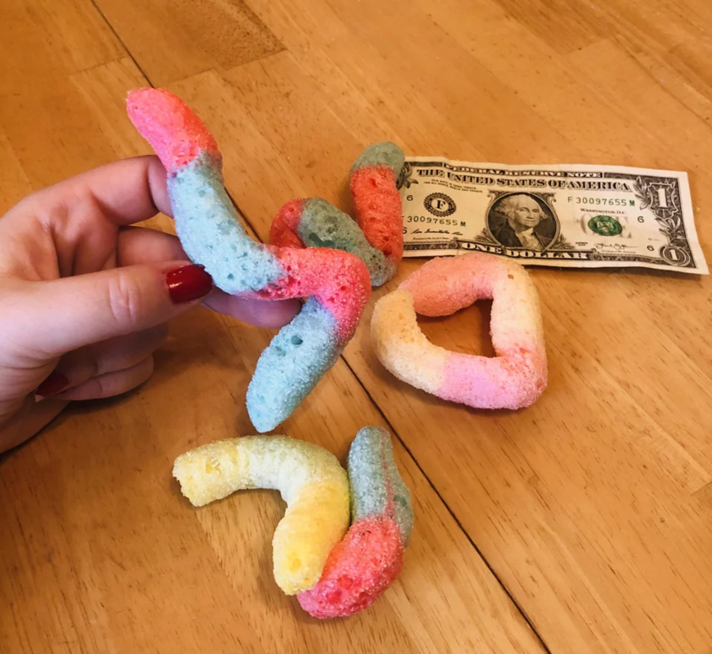 What if You Freeze-Dried Sour Gummy Snakes? | Reddit.com/sexytimespanda